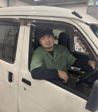 ドライバーの内田さん